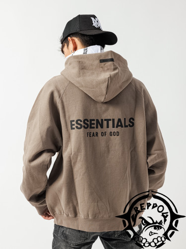 [buy more save more]  1:1 quality version ESSENTIALS 21FW back logo hoodie 8 colors
