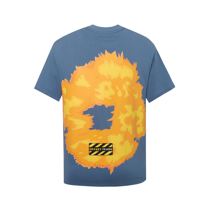 Classic American Graffiti Print Short Sleeve tee 2 colors