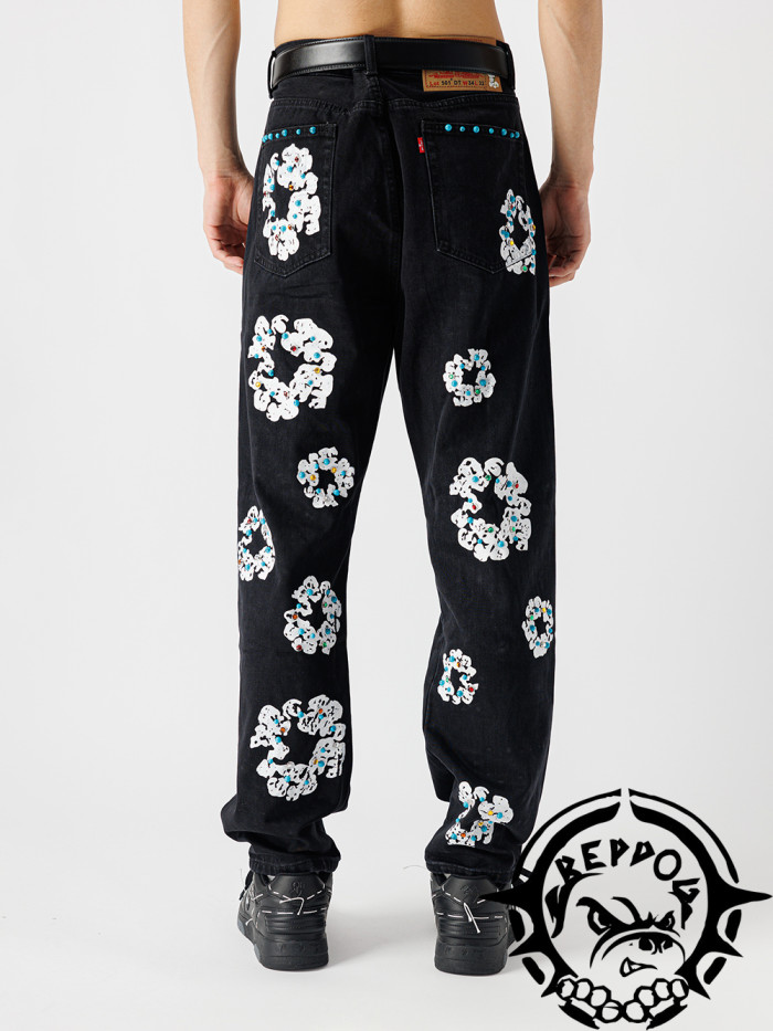 1:1 quality version Cottonwood & Gemstone Jeans 2 colors