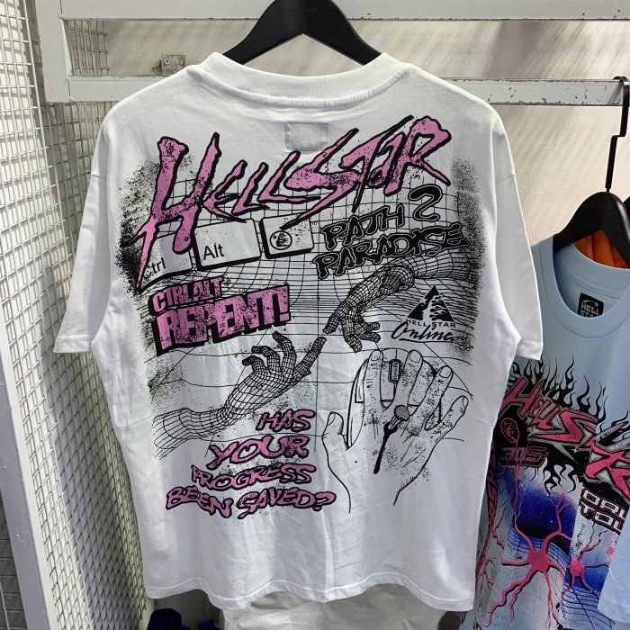 [50% Off]Green cross Print tee White Color 24615974