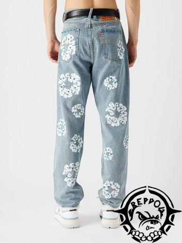 1:1 quality version Cottonwood & Gemstone Jeans 2 colors