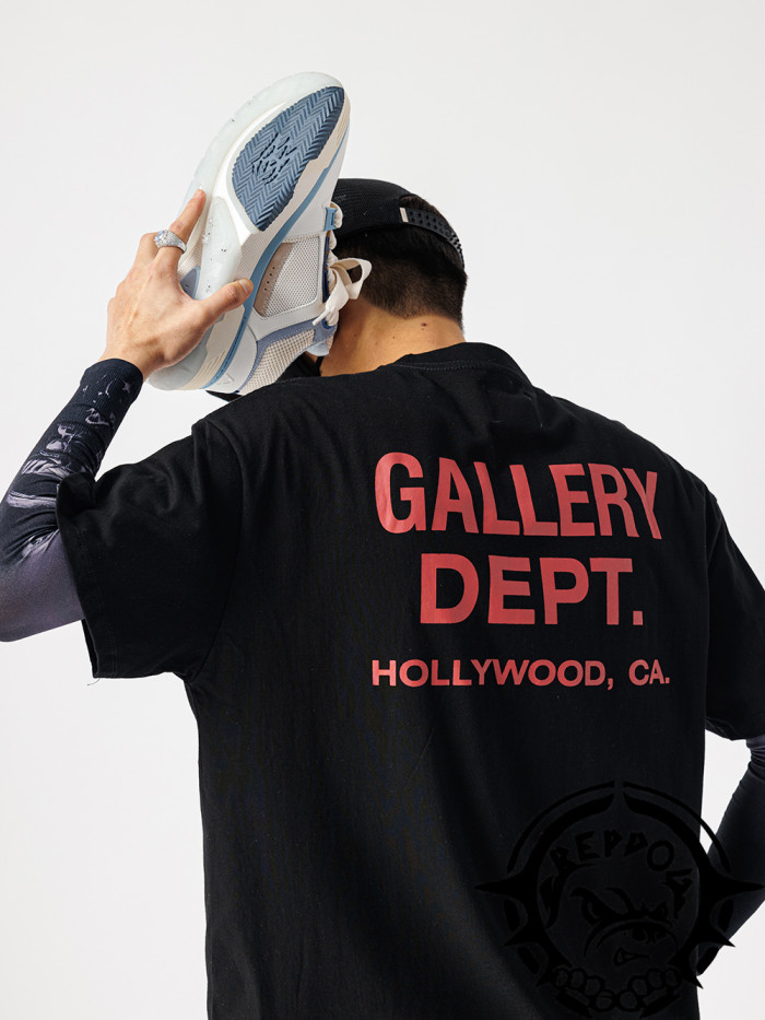 [buy more save more] Classic logo contrast color tee 4 colors