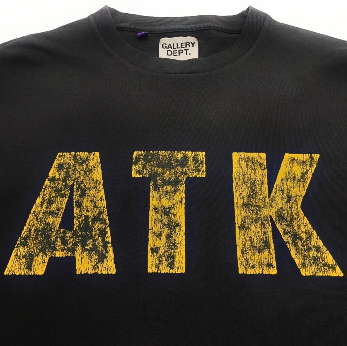 [Big & Tall for weights up to 260 lbs]1:1 quality version Washed Large Letter Print tee