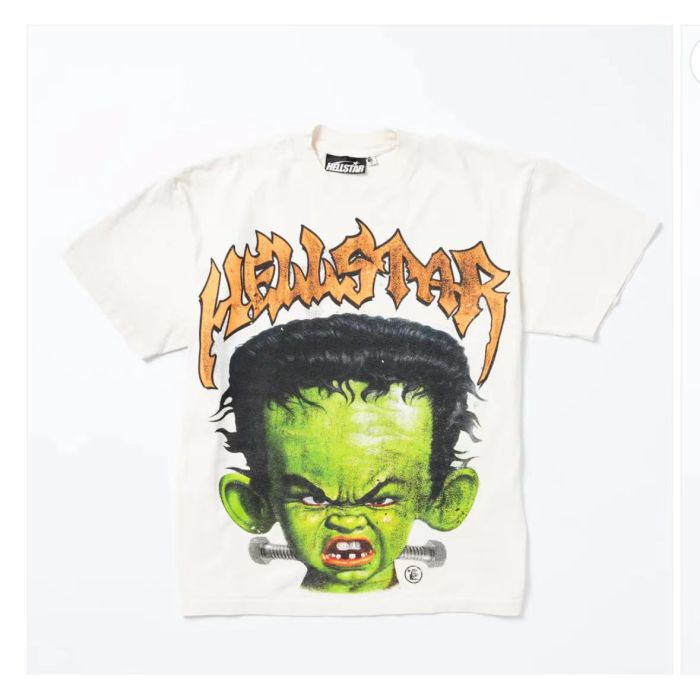 [buy more save more] Little Green Monster Yellow Printed tee