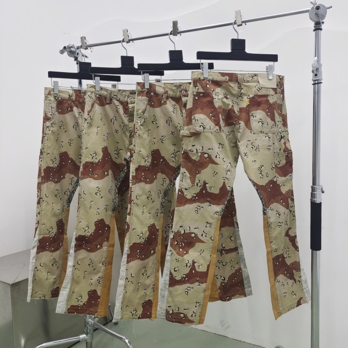1:1 quality version Round Mesh Camouflage Print Pants