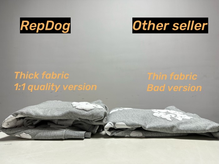 [Including comparative images of RepDog and other seller] 1:1 quality version Kapok Cotton Print Hoodie 12 colors