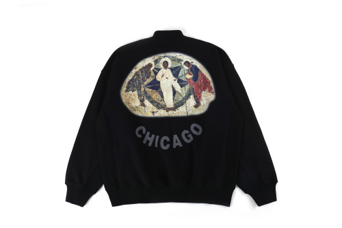 Prayer Portrait Padded Crew Sweatshirt