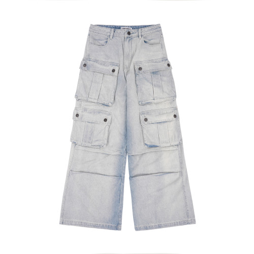 Drum pocket baggy jeans
