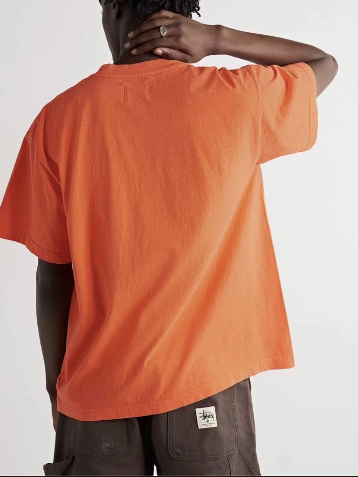1:1 quality version Monogrammed short sleeve above the pocket 2 colors