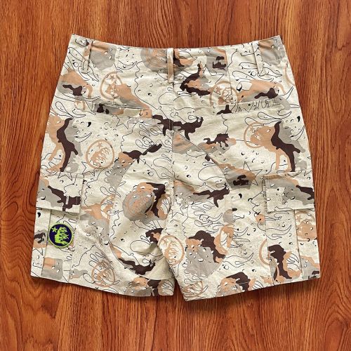 1:1 quality version Embroidered Camouflage Athletic Shorts