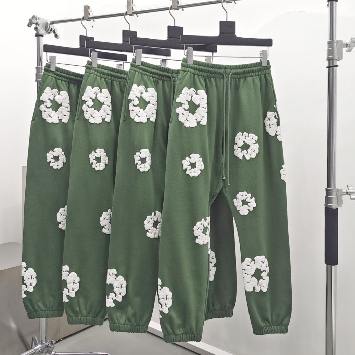 [Including comparative images of RepDog and other seller] 1:1 quality version Irregular-Logo Long Sweatshirt Pants 12 colors