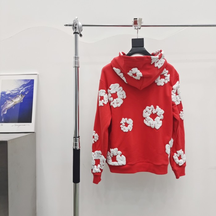 [Including comparative images of RepDog and other seller] 1:1 quality version Kapok Cotton Print Hoodie 12 colors