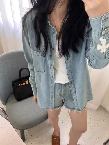 [Buy More Save More] 1:1 quality version Washed and patched denim jacket