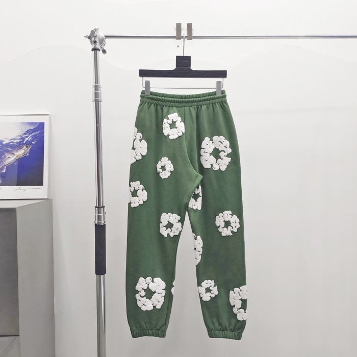 [Including comparative images of RepDog and other seller] 1:1 quality version Irregular-Logo Long Sweatshirt Pants 12 colors