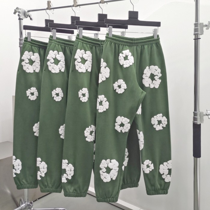 [Including comparative images of RepDog and other seller] 1:1 quality version Irregular-Logo Long Sweatshirt Pants 12 colors