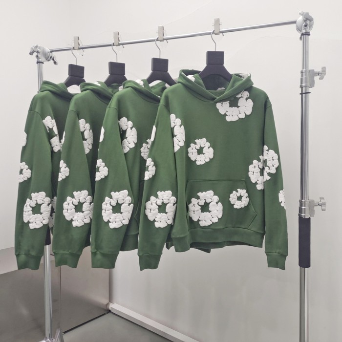 [Including comparative images of RepDog and other seller] 1:1 quality version Kapok Cotton Print Hoodie 12 colors