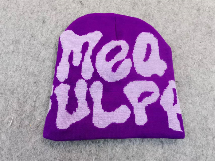 Personality fluid letter knitted hat 15 colors