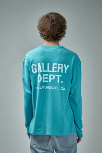 1:1 quality version Basic Letter Round Neck Long Sleeve tee