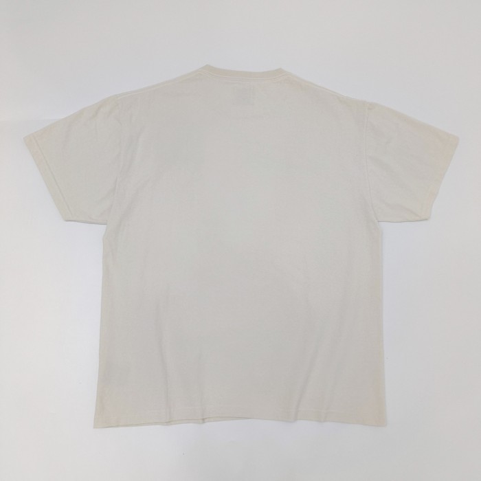 1:1 quality version Two Color Letter Print Logo tee