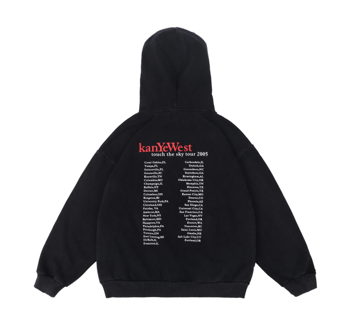 Runaway Bear Print Hoodie