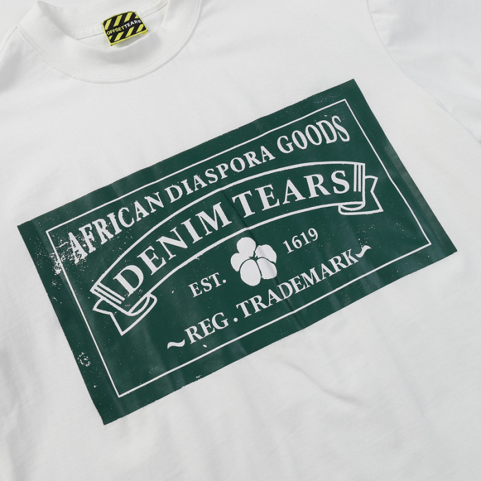 Rectangle Letter Print tee
