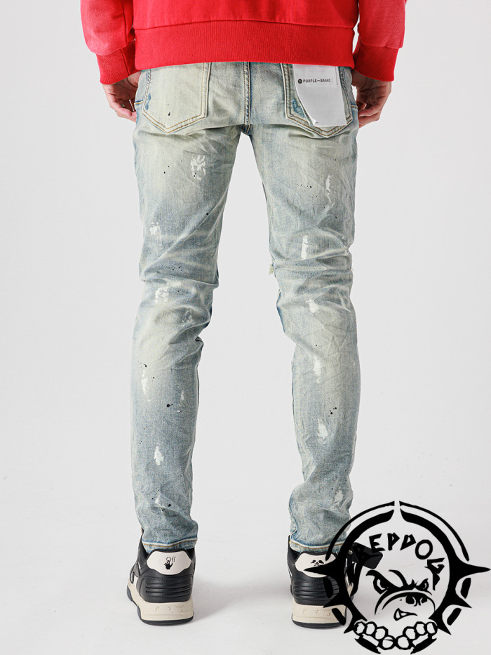 [buy more save more] 1:1 quality version Hipster frayed anti-aging slim fit jeans