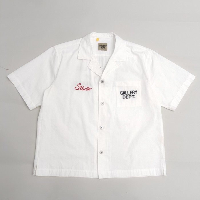 [Big & Tall for weights up to 260 lbs]1:1 quality version Monogrammed Embroidered Button Down Shirt