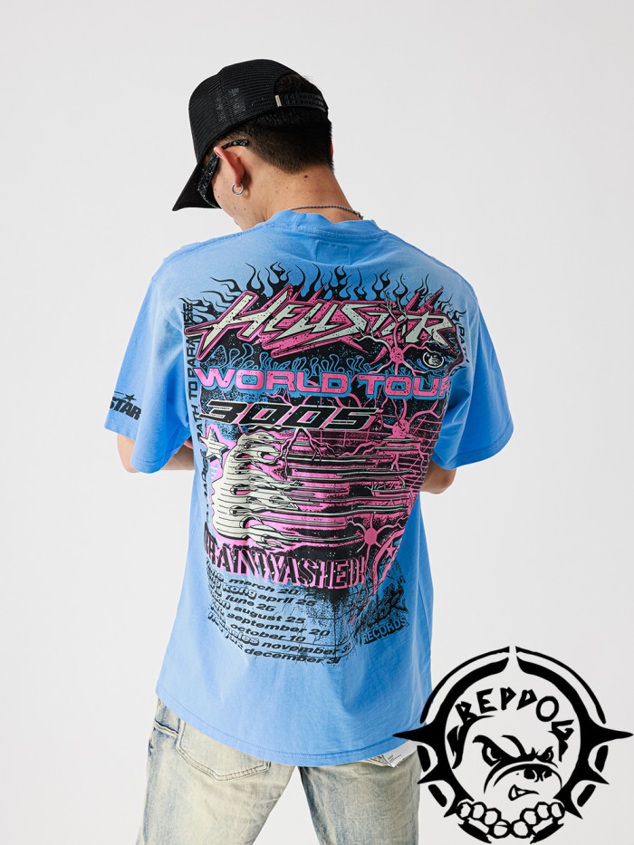[50% Off]American High Street Washed Short Sleeve T-Shirt 24969094