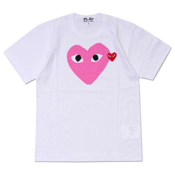 [50% Off]1:1 quality version Colorful Love Print Tee 4 Colors 23057951