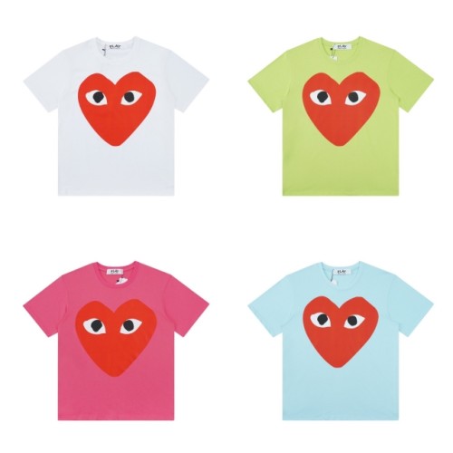 1:1 quality version Big red logo tee