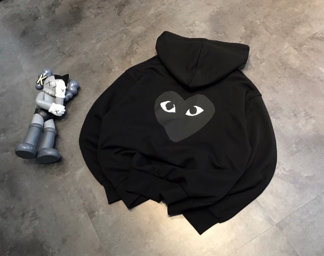 [buy more save more]  Big black logo hoodie