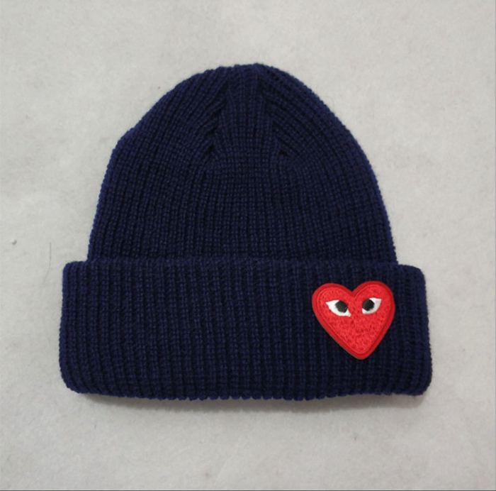 [50% Off]Acrylic Heart Pattern Wool beanie 9 Colors