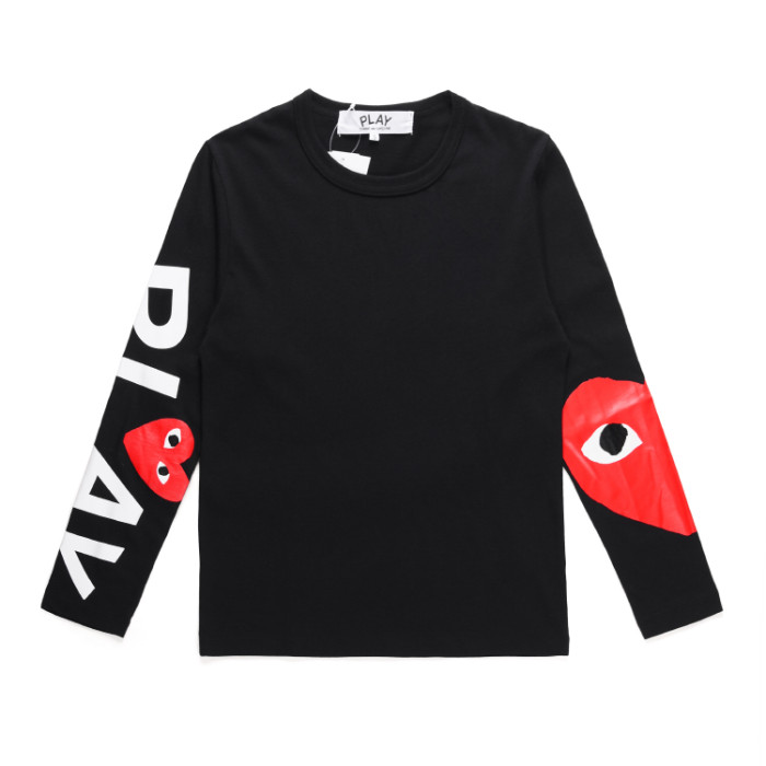 [buy more save more]  1:1 quality version Large Love Letter Print Long Sleeve Tee 2 Colors