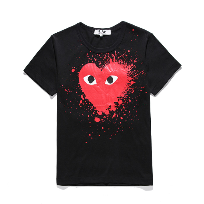 [50% Off]1:1 quality version Love Splash Ink Print T-shirt 3 colors 23026880