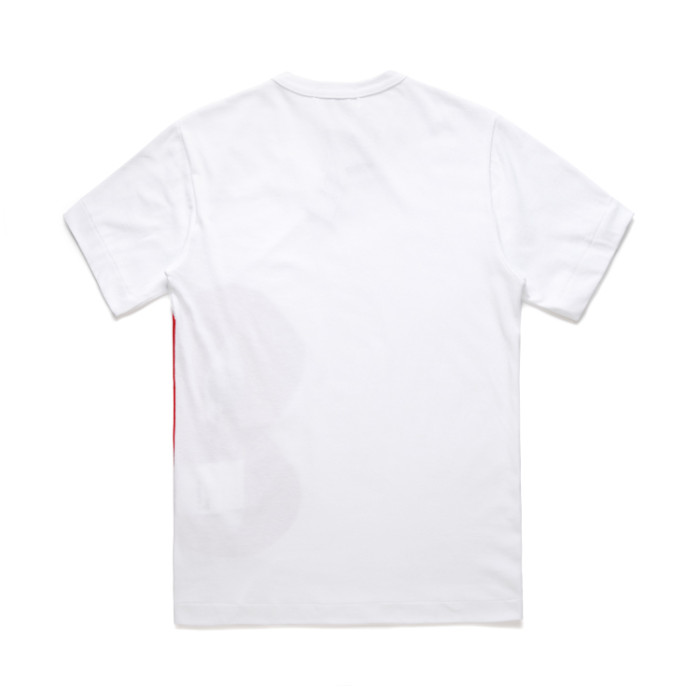   Side Large Red Heart T- shirt 2 Colors