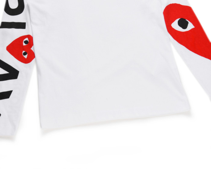 [buy more save more]  1:1 quality version Large Love Letter Print Long Sleeve Tee 2 Colors