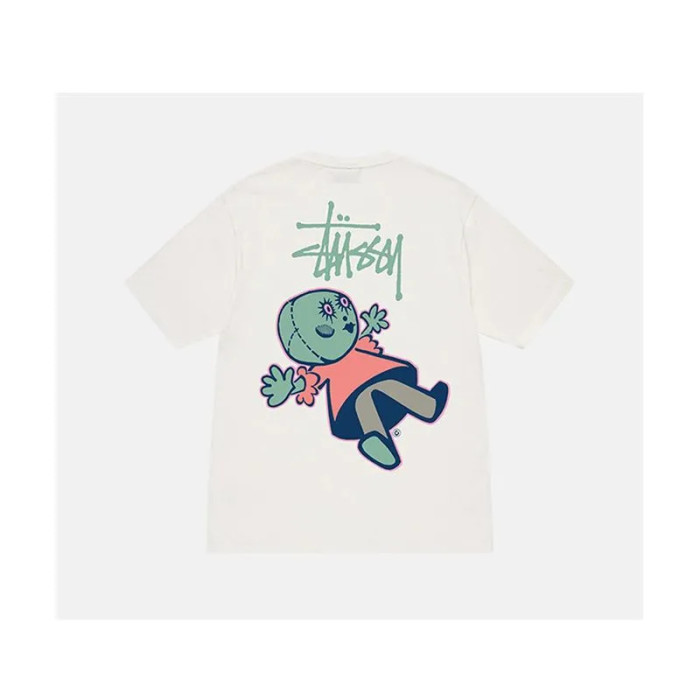 Simple and Playful Basic Printed T-shirt 11 Styles