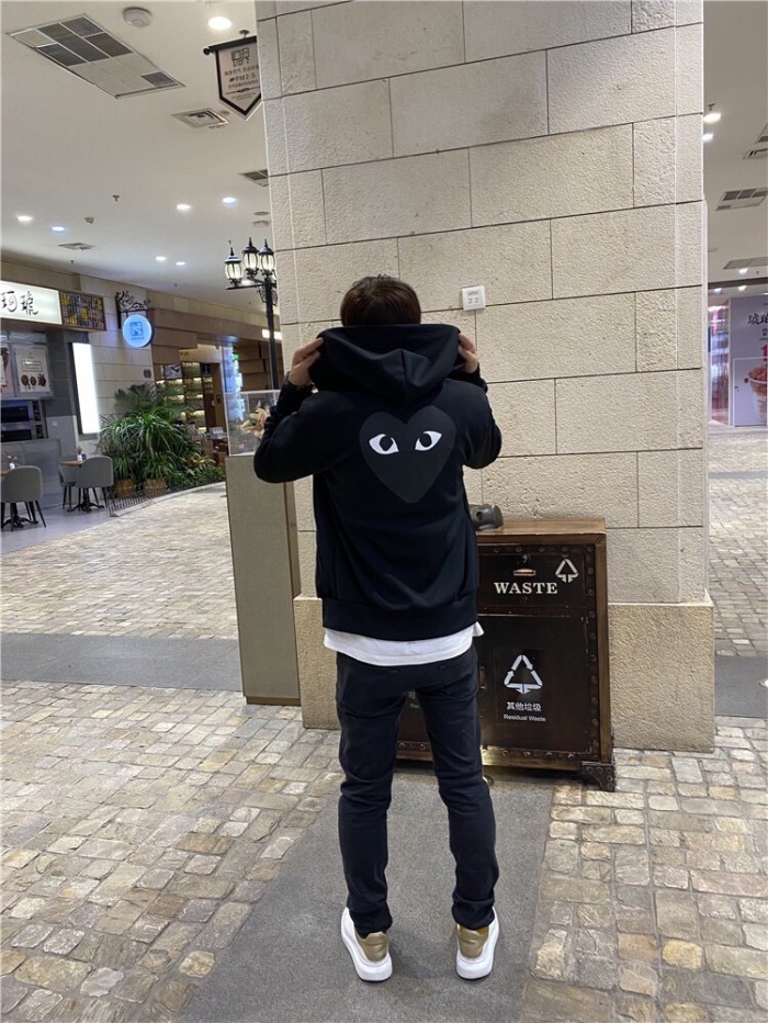 [buy more save more]  Big black logo hoodie