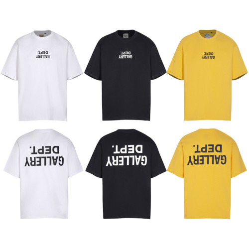 Mirror Letter Print Short Sleeve Tee