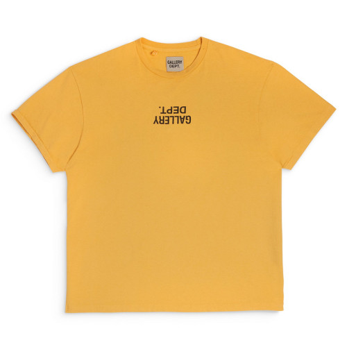 Mirror Letter Print Short Sleeve Tee