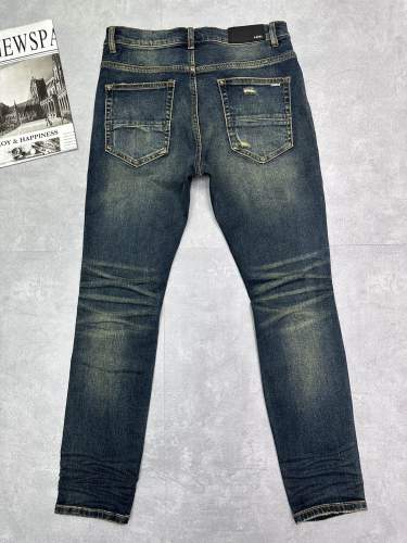 1:1 quality version Raw Edge Logo Slim Fit Jeans