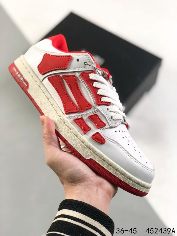 Low-top sneakers with cowhide uppers 6 colors