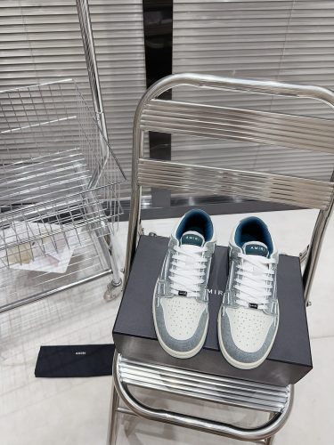 1:1 quality version Denim Patterned Bone Shoes