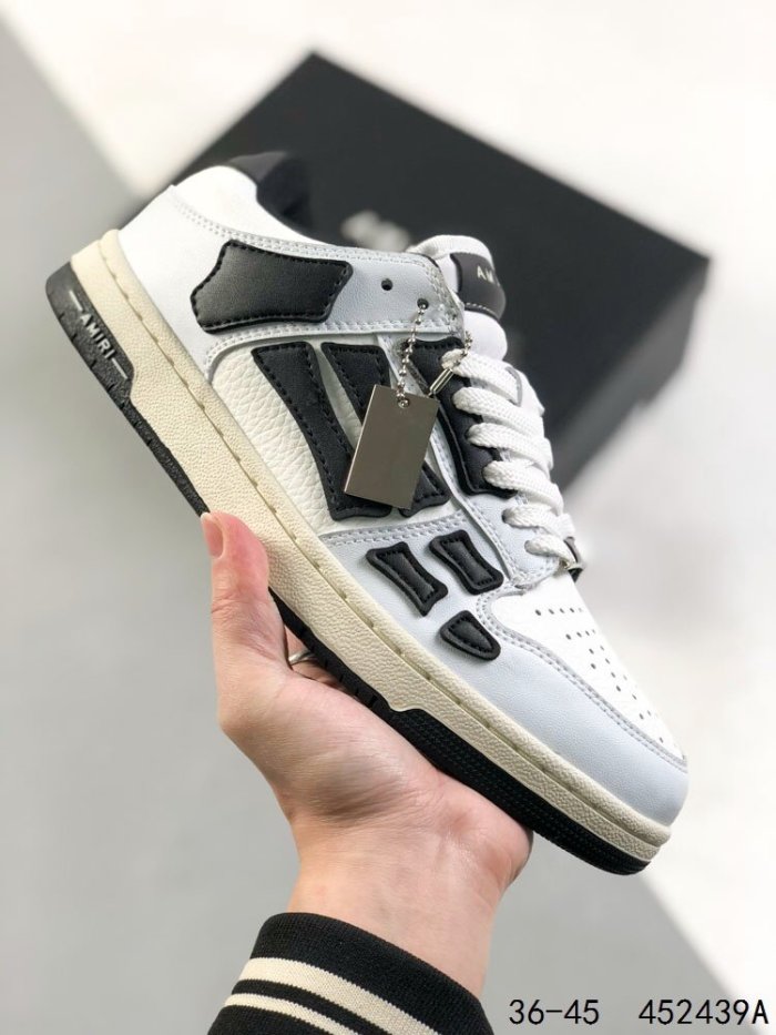 Low-top sneakers with cowhide uppers 6 colors