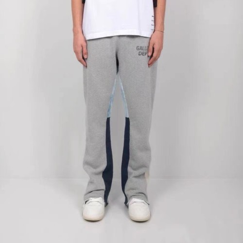 1:1 quality version Hemp Gray Light Board Patchwork Pants