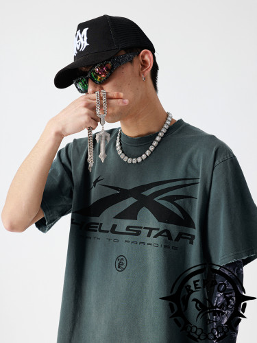 Cotton Washed Classic Logo Short Sleeve 6 colors