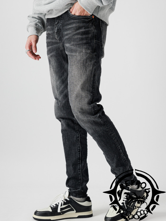 1:1 quality version American West White Crease Personalized Jeans