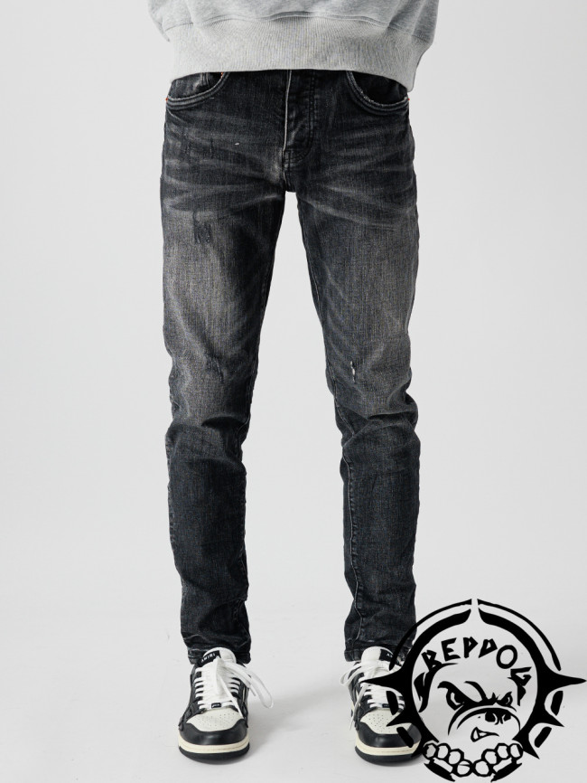 1:1 quality version American West White Crease Personalized Jeans