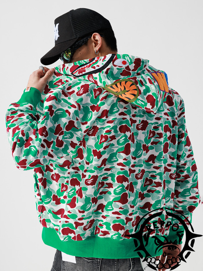 [buy more save more] Shark Head Camouflage Sweatshirt 3 colors