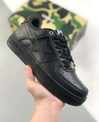Solid Color Star Sneakers